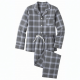 Grey Plaid Women's Pajamas