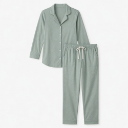 Drawstring Pockets Women's Pajamas