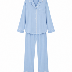 XS Blue Women's Pajama Set