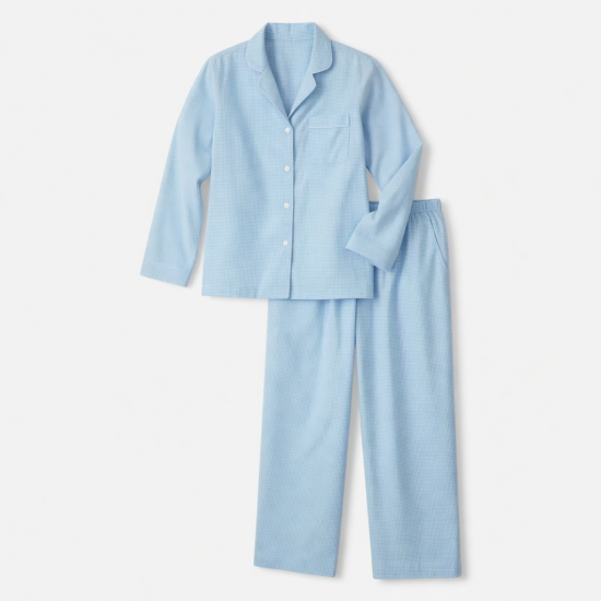 Blue Women's Pajama Set XS