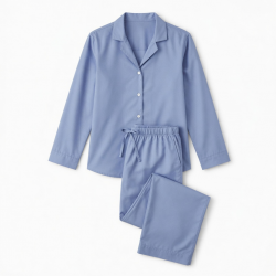 Size XS Blue Women's Pajama Set