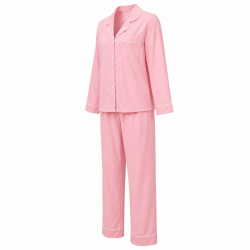 Pink Cotton Women's Pajamas