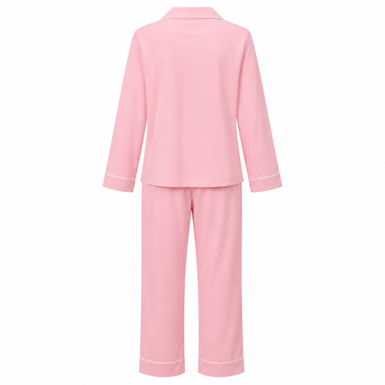 Pink Cotton Women's Pajamas