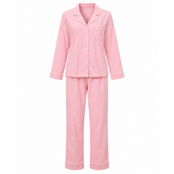 Pink Cotton Women's Pajamas