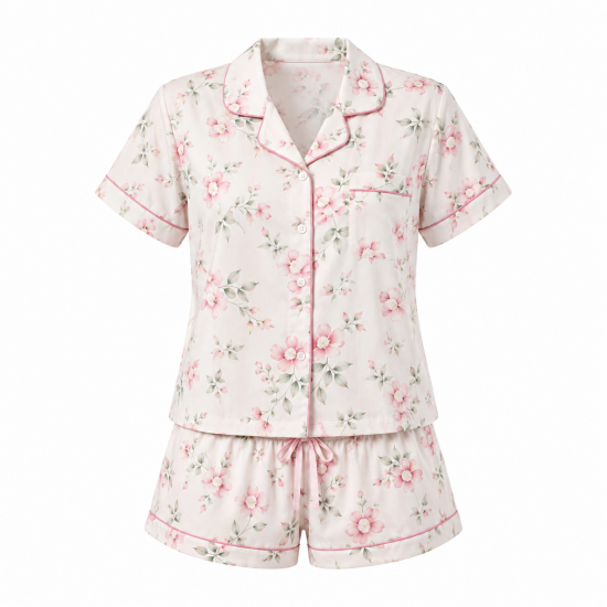Print Short Women's Pajama Set