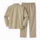 Beige Cotton Unisex Pajamas