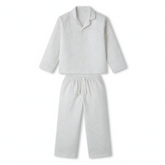 Cotton Print Unisex Pajamas