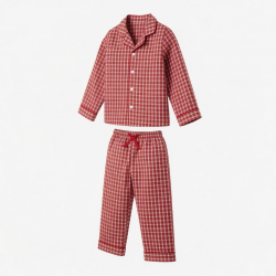 Small Red Plaid Pajamas