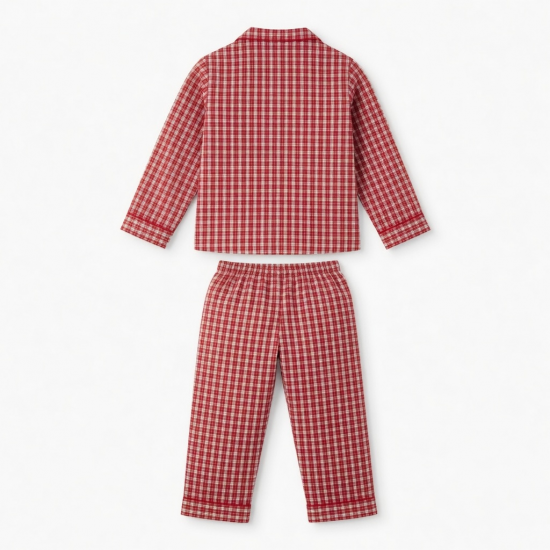 Small Red Plaid Pajamas