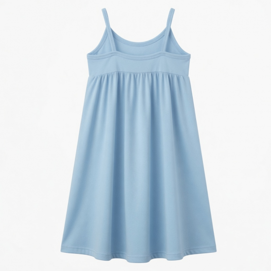 Baby Blue Sleeveless Nightgown