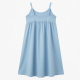 Baby Blue Sleeveless Nightgown