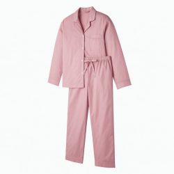 Pink Cotton Pajama Set