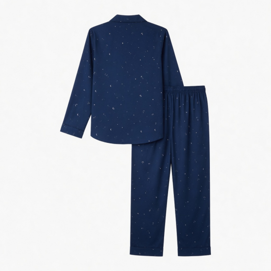Azul oscuro Blue Women's Pajamas