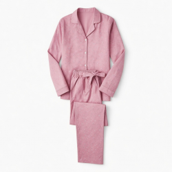 Pink Print Women's Pajama Set