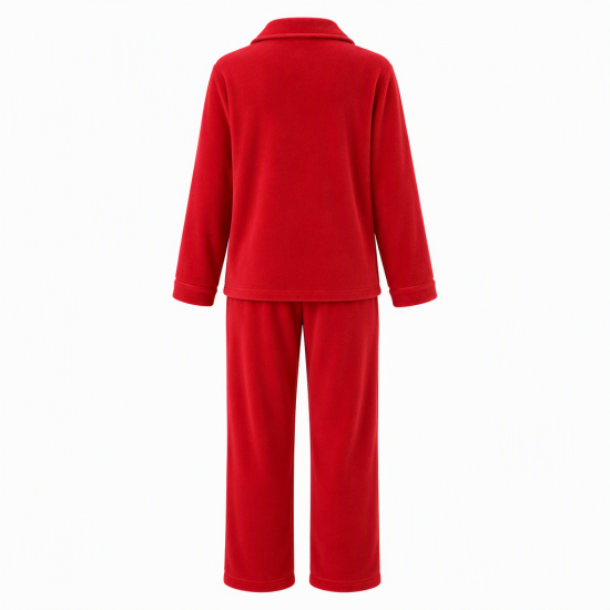 Red Fleece Women's Pajamas