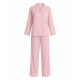 Women Pajamas Set Long Sleeve Sleepwear Nightwear Two Pieces Button Down Pj Sets