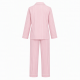 Striped Sleepwear Set Breathable Fabric Women's Nightwear Comfort Wear Pajamas